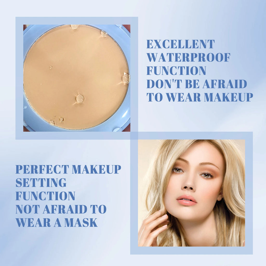 Matte Face Setting Powder Oil Control Waterproof Pore Blurring Makeup Finish  Full Coverage Loose Powder for Oily Skin