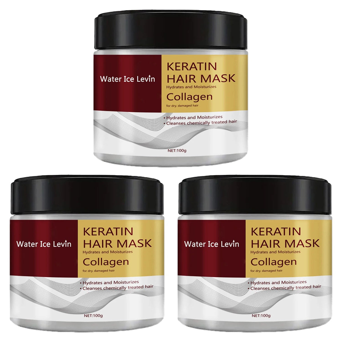 Collagen Keratin Hair Mask Dual Oil Control Moisturizer Conditioner Soft Smooth Frizz Damaged Repair Revitalize Hair Care dylinoshop