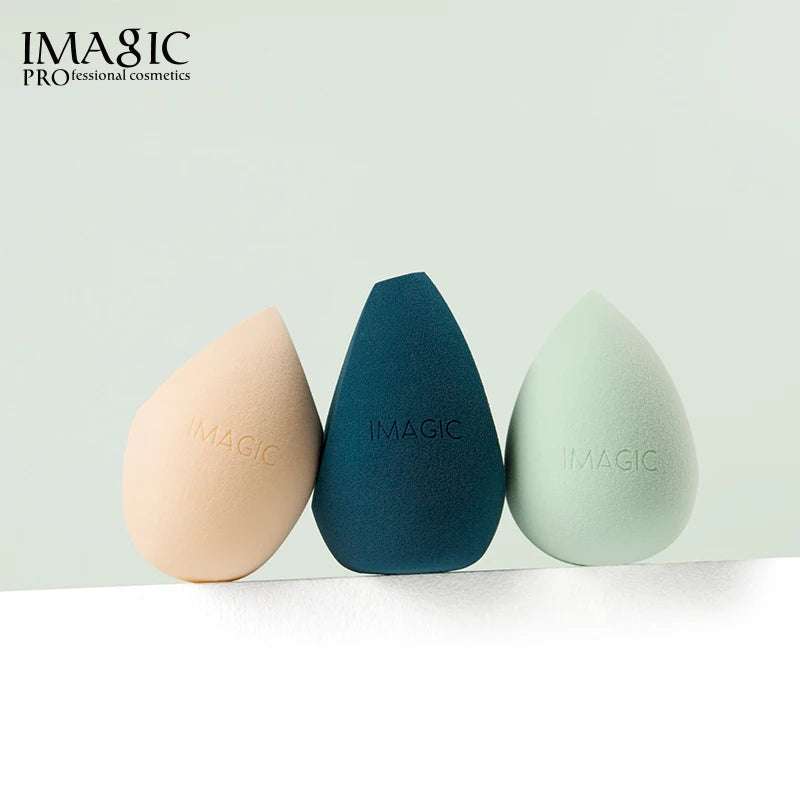 IMAGIC Cosmetic Puff Powder Makeup Sponge Smooth Women's Makeup Foundation Sponge Beauty Make Up Tools Water Drop Blending Shape