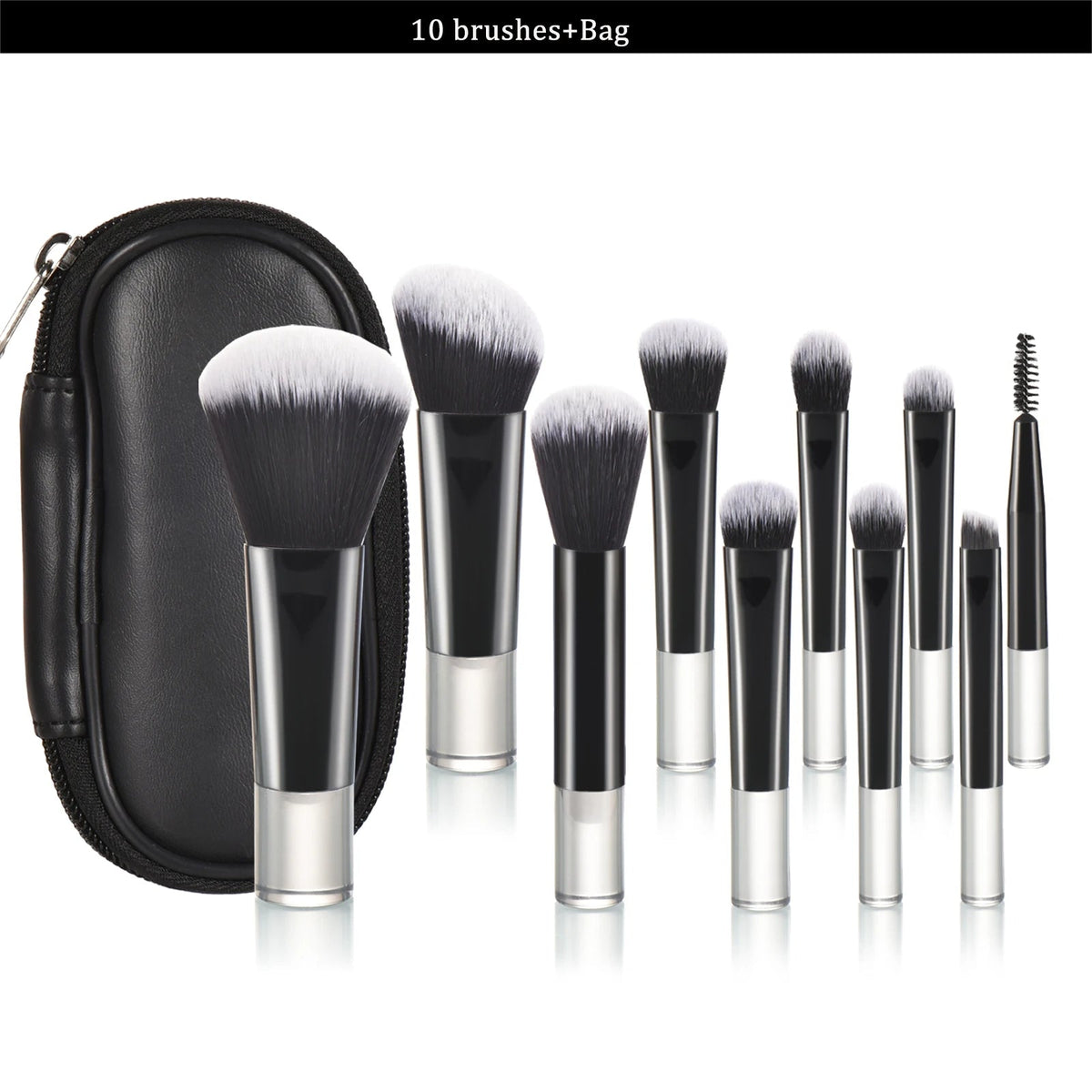 Mini Travel Makeup Brush Set – Portable Palm Brushes dylinoshop