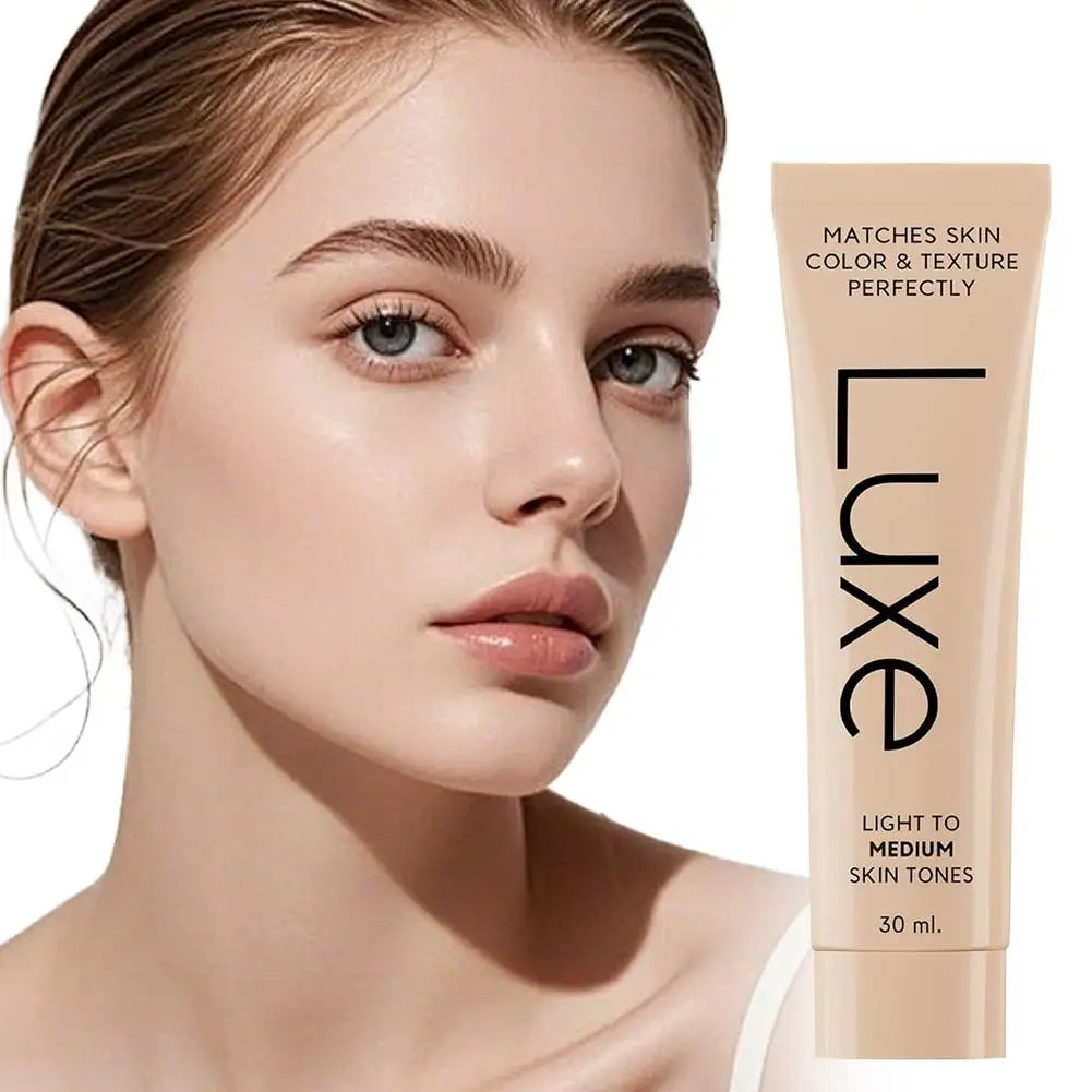 Luxe Skin Tone Matching Concealer Foundation, Waterproof Full Coverage Makeup to Hide Blemishes & Even Skin Tone Long Lasting