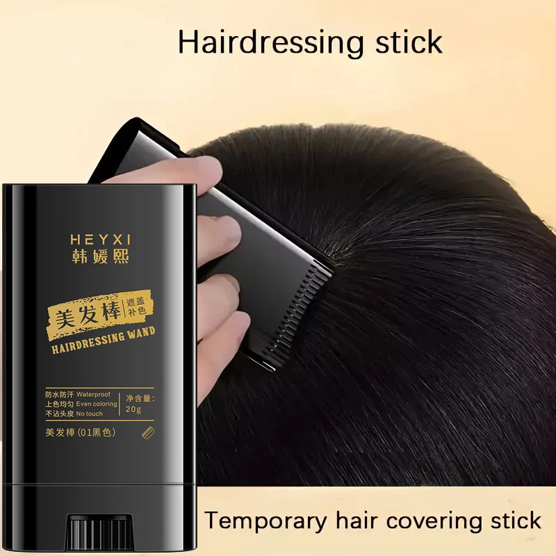 Waterproof Hair Dye Stick - Quickly Covers Gray, Natural Appearance, Long-Lasting Color Retention, Suitable for All Hair Types dylinoshop