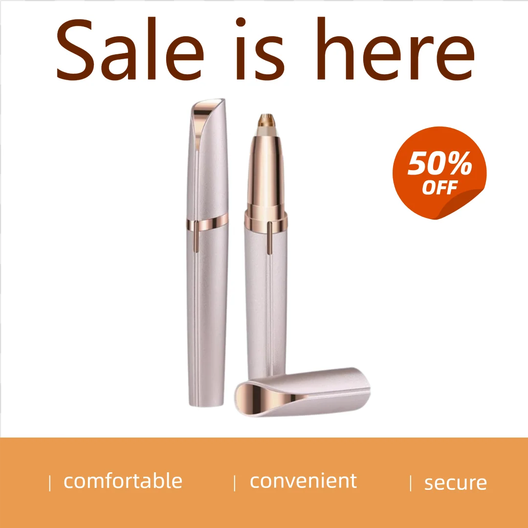 Eyebrow Trimmer Face Shaver Portable Eye Brow Epilation Safety Eyebrow Cutting Woman Makeup Tools depiladora de vello facial