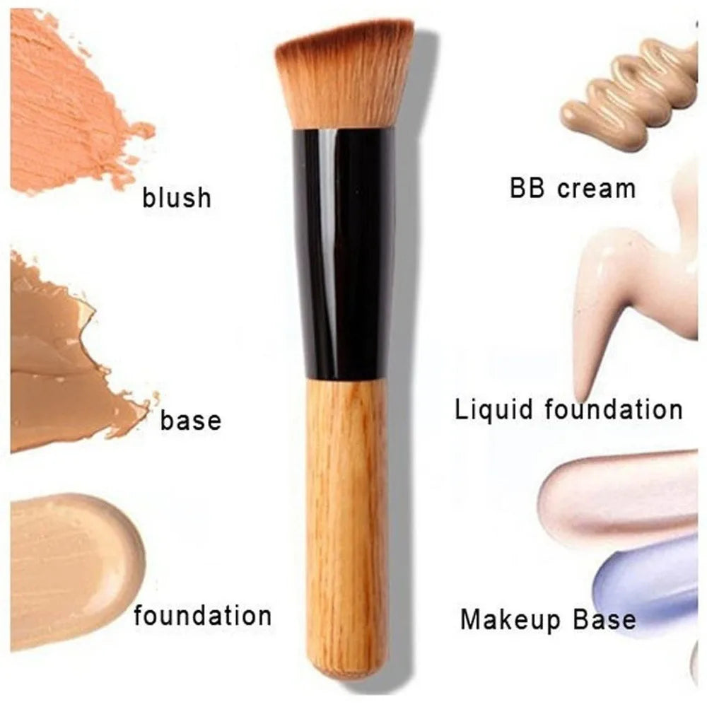 1pc Pro Makeup Foundation Soft Tool Face Powder Cosmetic Brush
