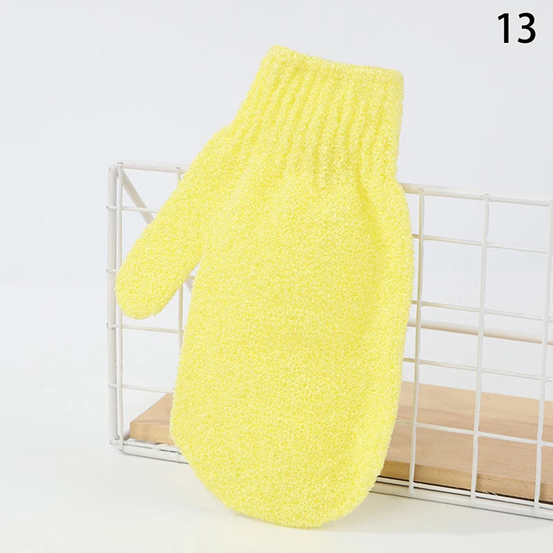 Exfoliating Body Massage Sponge Bath Gloves Skin Bath Shower Wash Cloth Shower Scrubber Back Scrub Moisturizing Spa Skin Gloves