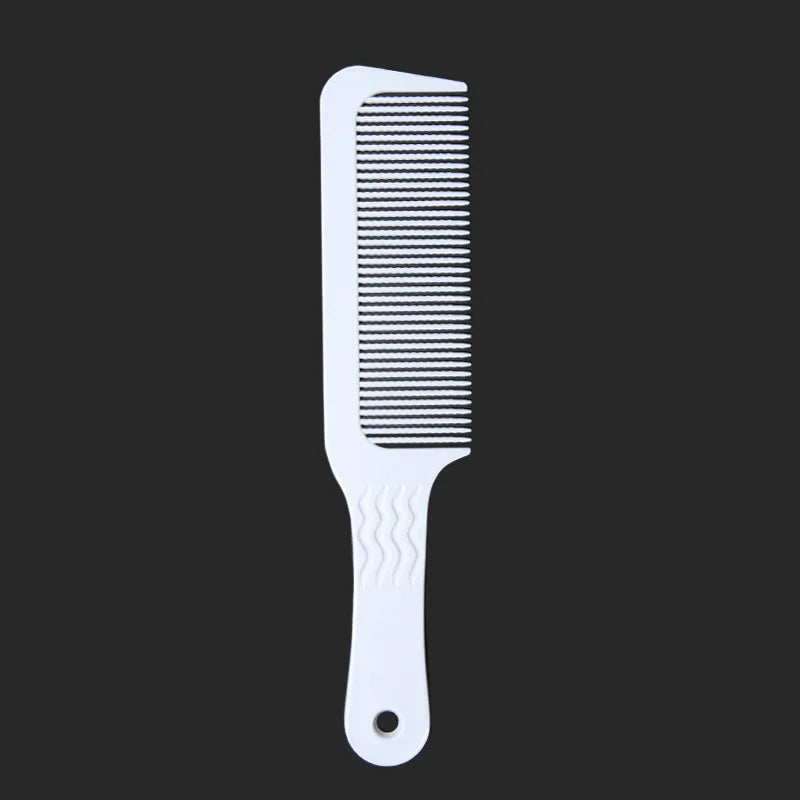 Salon-Grade Teasing Hair Comb - Rounded Wavy Teeth Barber Comb, Flat Top Styling Comb, Hairdressing Tool dylinoshop