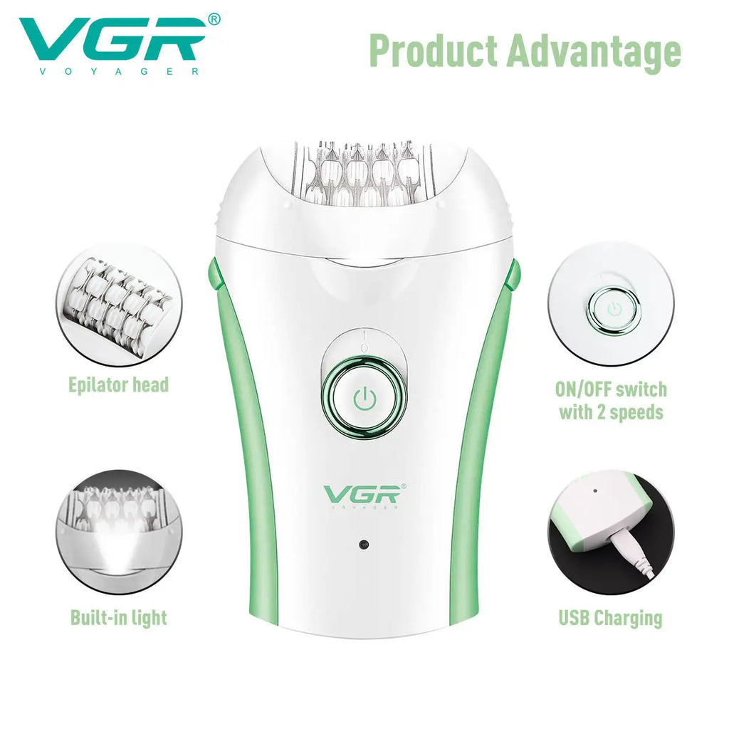 VGR V-705 Rechargeable Multi-Use Trimmer for Nose, Ear, Eyebrows & Body