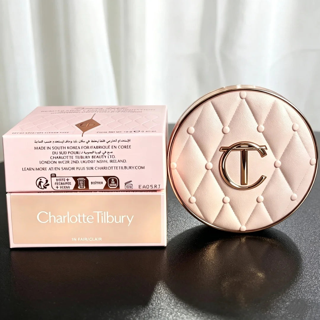 Charlotte Tilbury Dual-Color Blush Concealer Cushion Delicate And Smooth Brightening And Moisturizing Concealing Lasting Makeup dylinoshop
