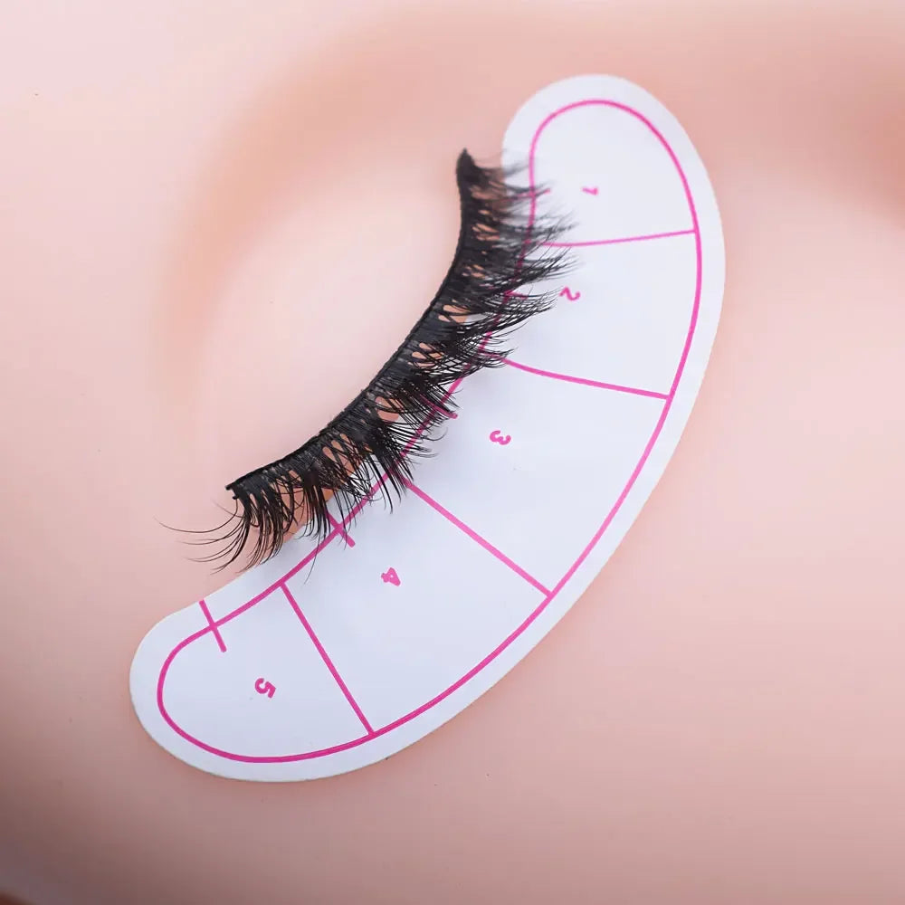 Wholesale  Paper Patches 3D Eyelash Under Eye Pads Lash Eyelash Extension Practice Eye Tips Sticker Wraps Makeup Tools eye pads