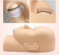 1pc Fake Head Mould Mannequin Head Training Makeup Model Rubber Eye Facial Eyelash Extension Makeup Practice Heads
