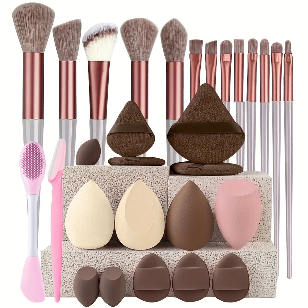 VANDER LIFE Professional Makeup Brush Set – 8 to 29 Pieces dylinoshop