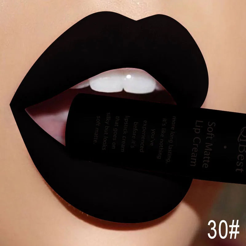 QiBest Matte Liquid Lipstick, Waterproof Long-Lasting Lip Color dylinoshop