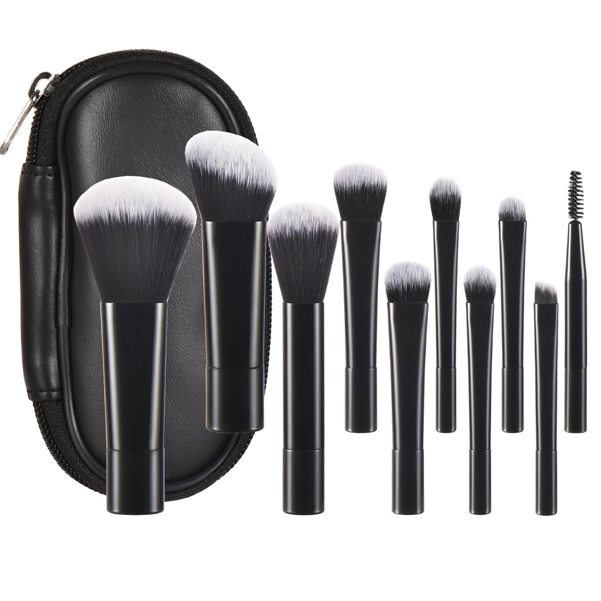 Mini Travel Makeup Brush Set – Portable Palm Brushes dylinoshop