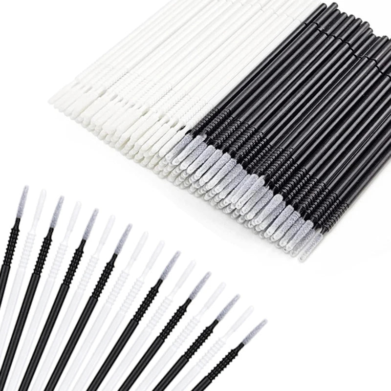 100pcs Removing Swab Micro Brush Makeup Brushes Wholesale Eyelash Extension Supplies Lashes Accessories Makeup Tools
