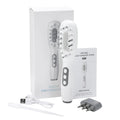 Electric Scalp Massage Comb with LED Light, Vibration & Oil Applicator