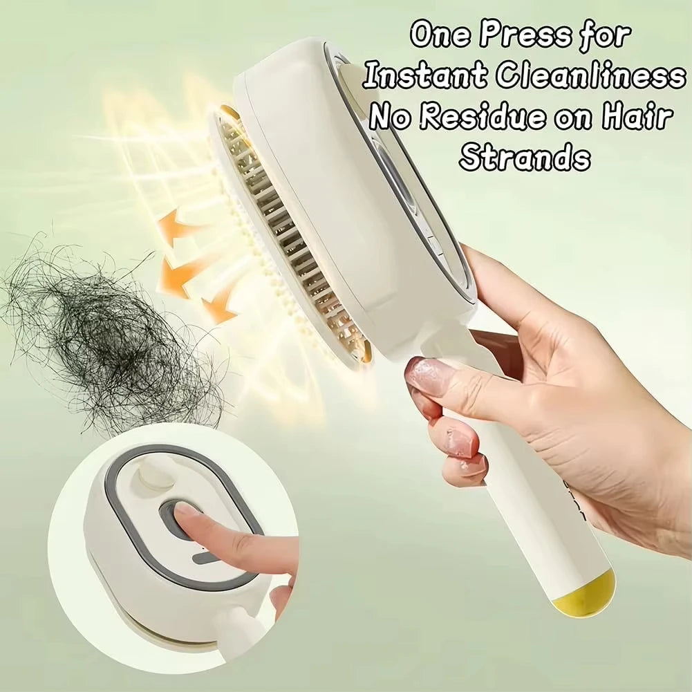3-in-1 Electric Spray Scalp Massage Comb with Essential Oil Mist