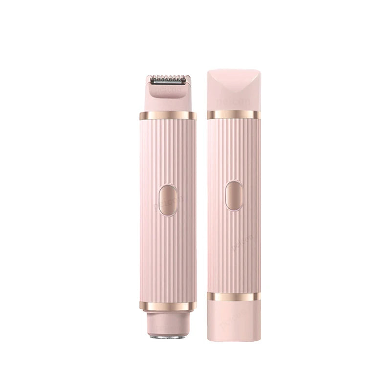 Women's 2-in-1 Cordless Bikini Trimmer & Shaver, Dual-Head