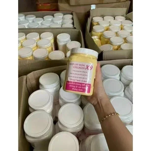 900g Kem Body Cay Trang Colgen X9 Hu Hon, Dụng Cụ Chăm Sóc Cơ Thể Ko Thể Thiếu