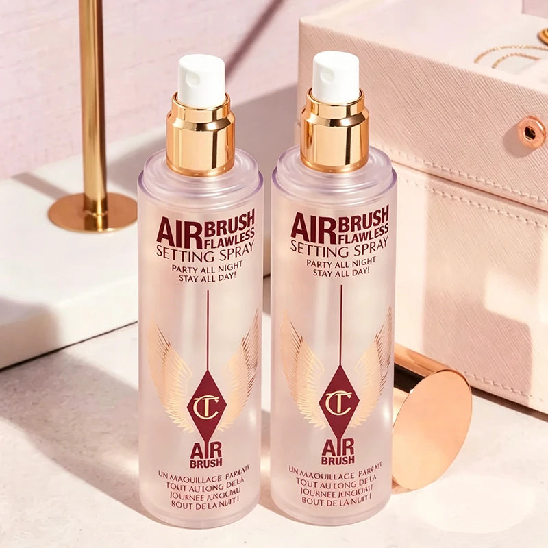 Fashion Makeup Spray Powder Makeup High Gloss Holding Facial Details Brighten Tender Skin Suitable for All Skin Types Cosmetics dylinoshop