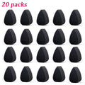 Facial painting sponge, art painting sponge, black makeup sponge block, water droplet semi-circular sponge