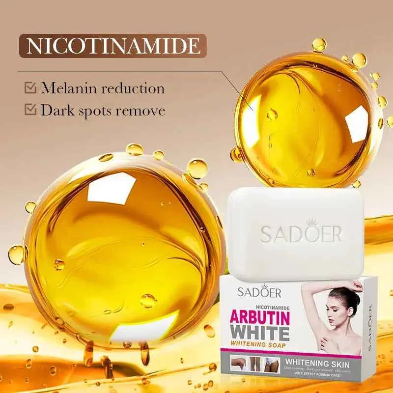 SADOER Niacinamide Arbutin Brightening Facial Soap