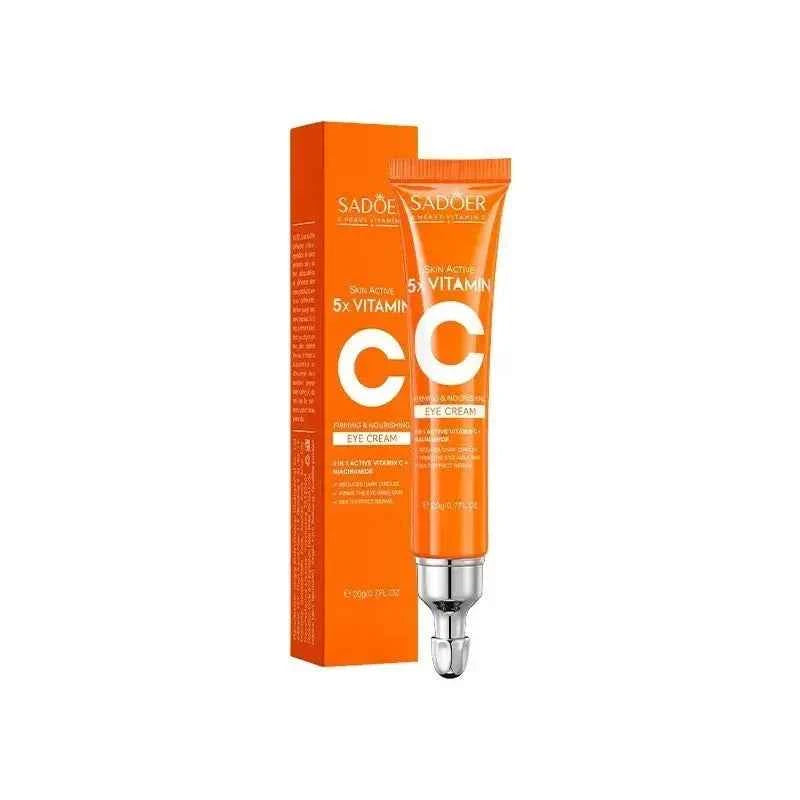 SADOER Vitamin C Eye Cream - Brightening & Firming for Dark Circles