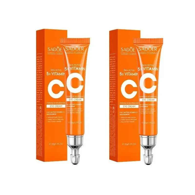 SADOER Vitamin C Eye Cream - Brightening & Firming for Dark Circles