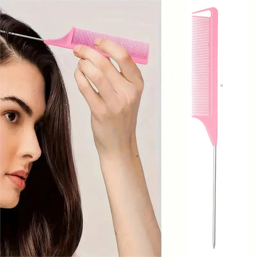 4pcs/Set Hairdressing Tools Set spray Bottle Rat Tail Comb Teasing Hair Brush Edge Control Hair comb For Combing Smoothing Hair dylinoshop