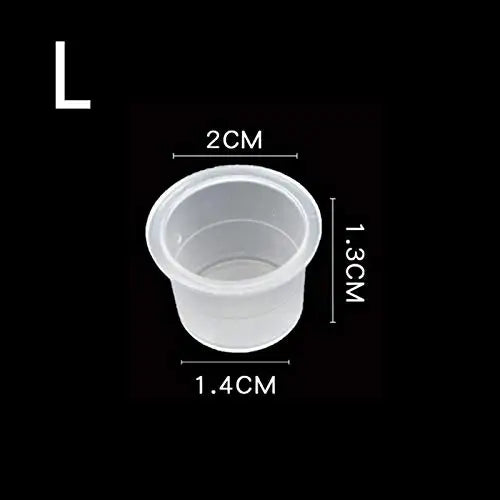Poseidon Disposable Tattoo Ink Cups, 1000-Pack dylinoshop