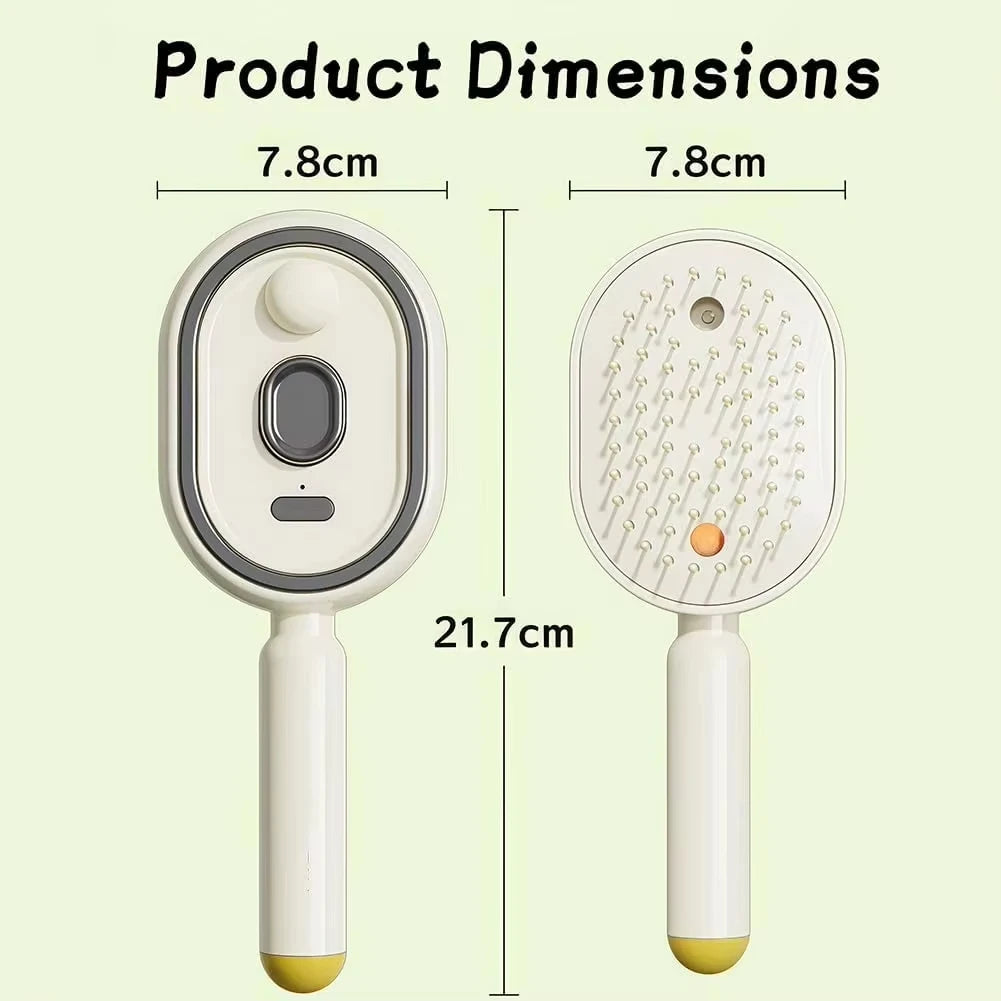 3-in-1 Electric Spray Scalp Massage Comb with Essential Oil Mist
