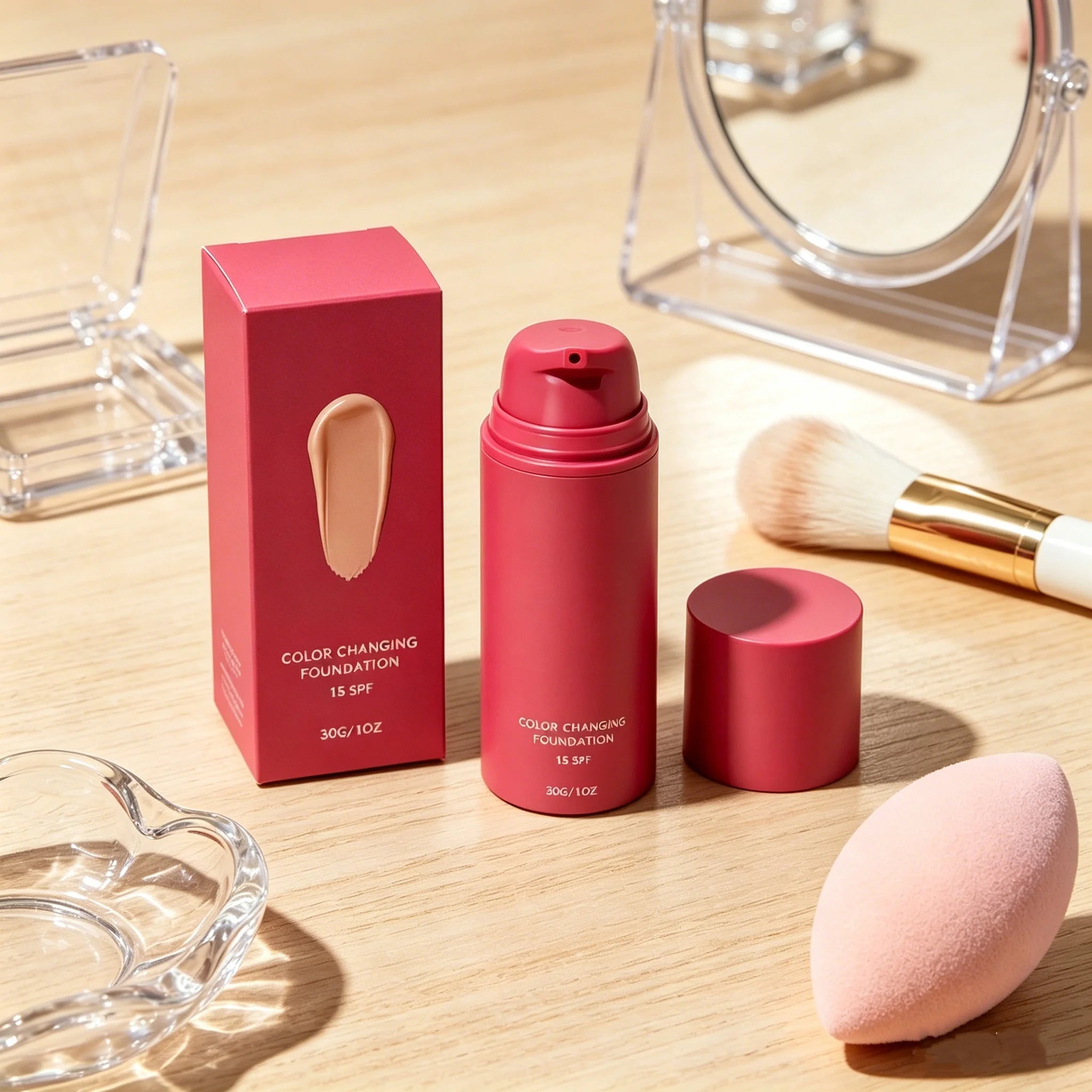 Liquid Foundation 15 Spf Full Coverage Moisturizer Concealer Liquid Makeup For Dark Skin Circles Fine Lines Original Foundations