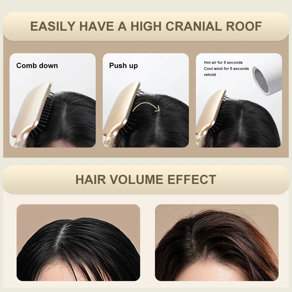 CALIYI Hair Massage Air Cushion Comb Brush Scalp Hairbrush Detangle Anti Static Salon SPA Hairdressing Styling Tool Oval Round dylinoshop
