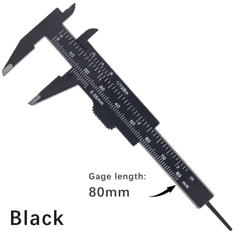 Eyebrow Measuring Caliper – Microblading & PMU Ruler Tool, 80/150mm dylinoshop