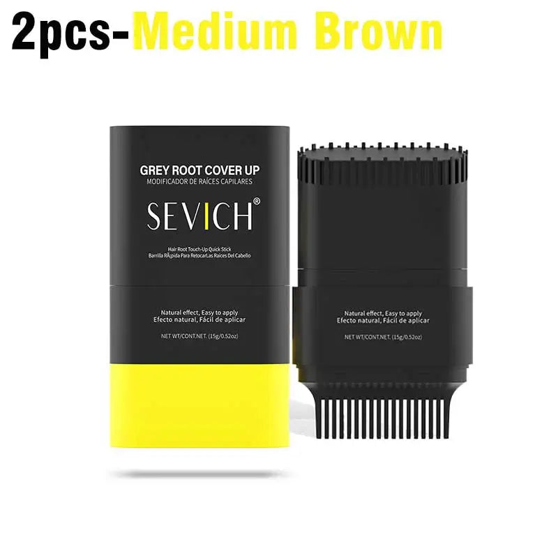 Hair Color Stick For Men & Women Quickly Covers Gray White Hair Concealer Waterproof Hairline Instant Covering Hair Dye Stick dylinoshop