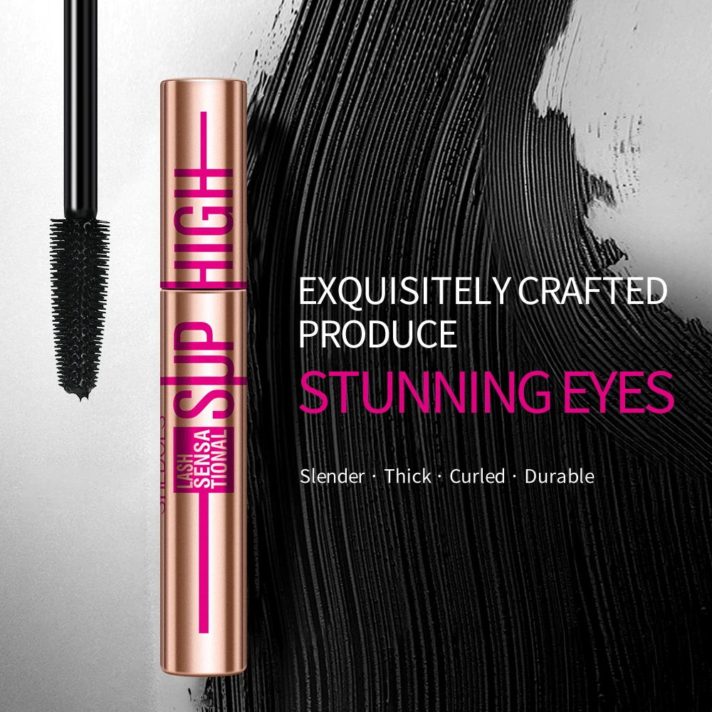 Thin and thick mascara, durable waterproof, natural eye makeup, curling eyelashes