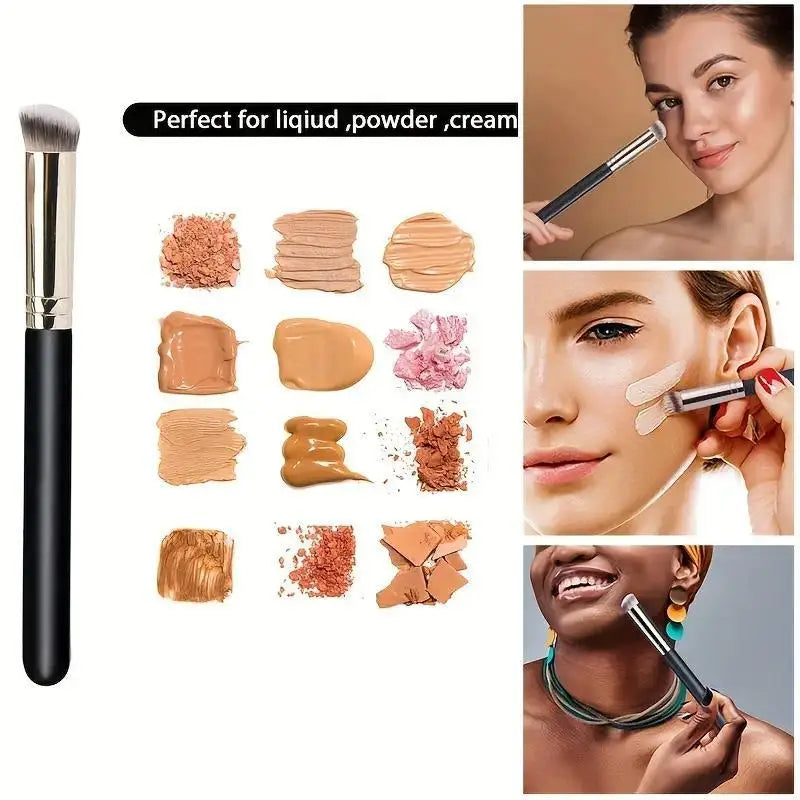 270 Concealer Brush, Flawless Foundation Eye Intense Face Makeup Brush, Premium Nose Contour Kabuki Blush Brush