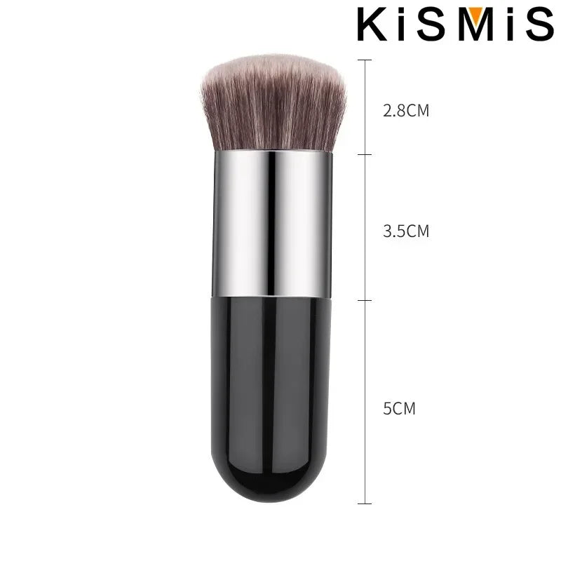 Professional Flat Cream Makeup Brushes Set Face Cheek Contour Blusher Foundation Brush Makeup Tools Flawless Application