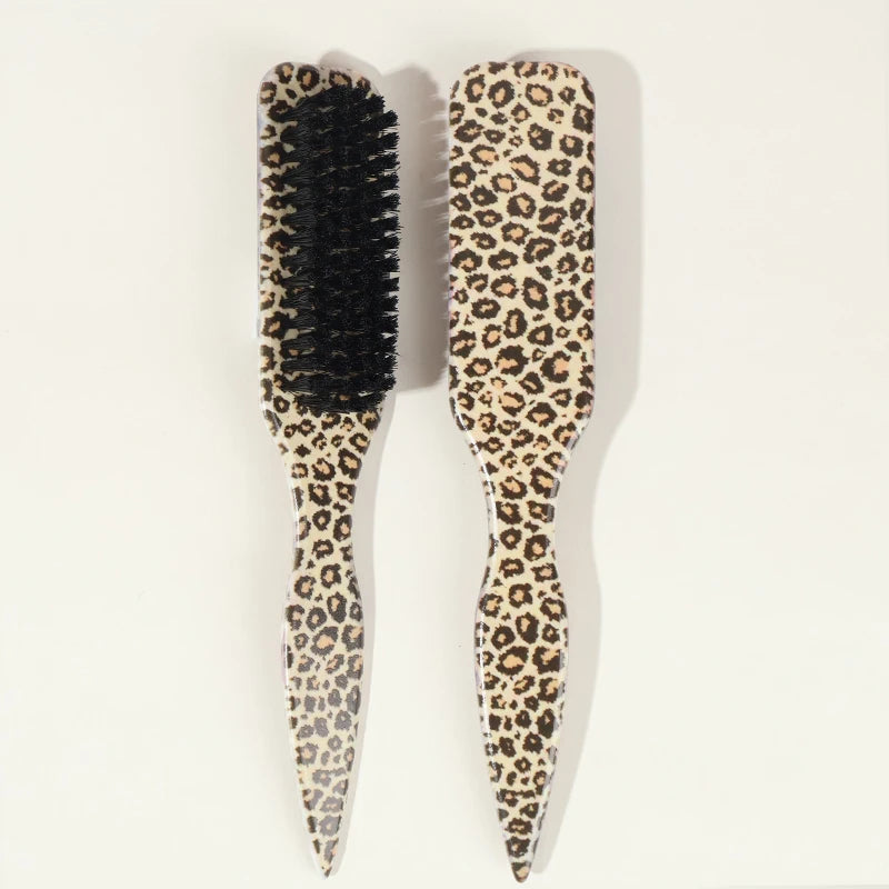 Bristle Slick Back Hair Brush for Sleek Ponytail Bun & Smoothing Baby Hairs, Flyaways, Edge Control - Backcombing & Teasing dylinoshop