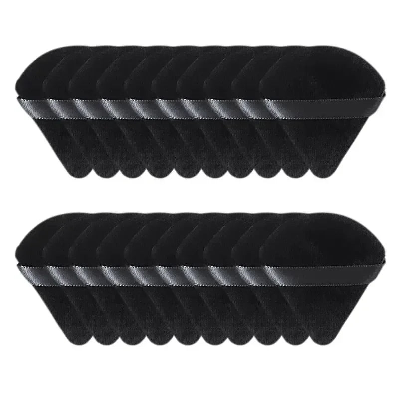 2/5/10/20Pcs Triangle Powder Puff Wet Dry Use For Loose Powder Liquid Cosmetic Soft Plush Powder Puff Makeup Foundation New In T