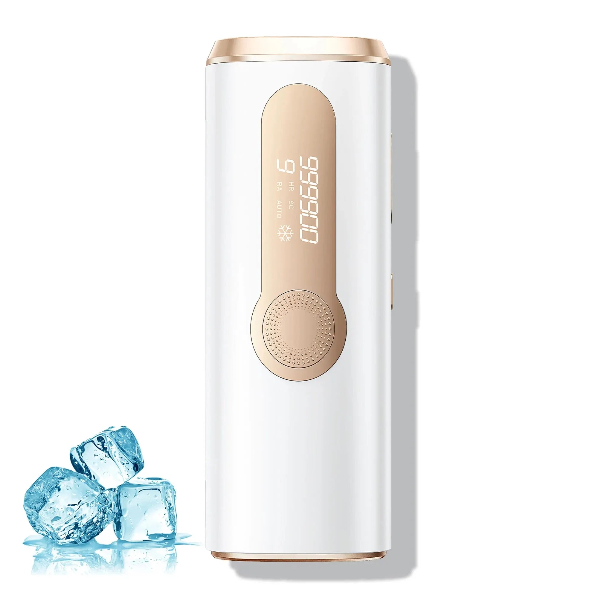 IPL Hair Removal Device with Ice Cooling – 3-in-1 Photoepilator for Face & Body