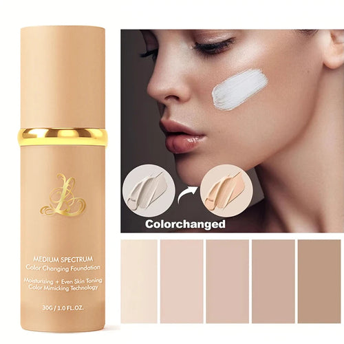 4-in-1 Color-Adapting Liquid Foundation – Long-Wearing & Moisturizing dylinoshop