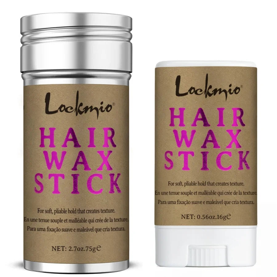 LOCKMIO Women Hair Wax Stick for Wigs Anti-frizz Flyaways Control Styling Wax Long-lasting Smooth Broken Back Hair Pomade Cream dylinoshop