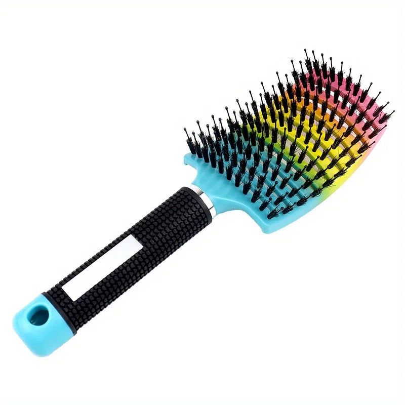 Multi color scalp massage comb, professional wet hair and curly hair styling tool dylinoshop
