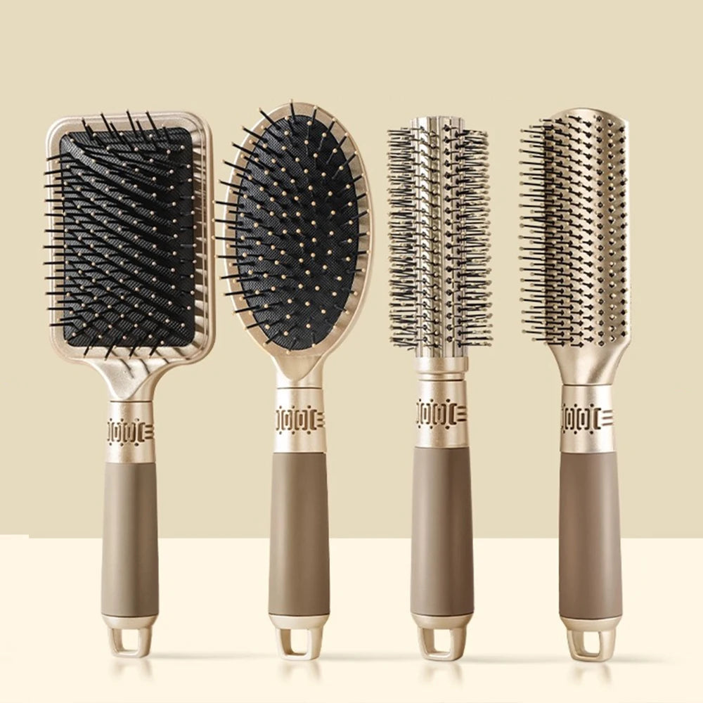 KLINA Hair Massage Air Cushion Comb Brush Scalp Hairbrush Detangle Anti Static Salon SPA Hairdressing Styling Tool Oval Round dylinoshop