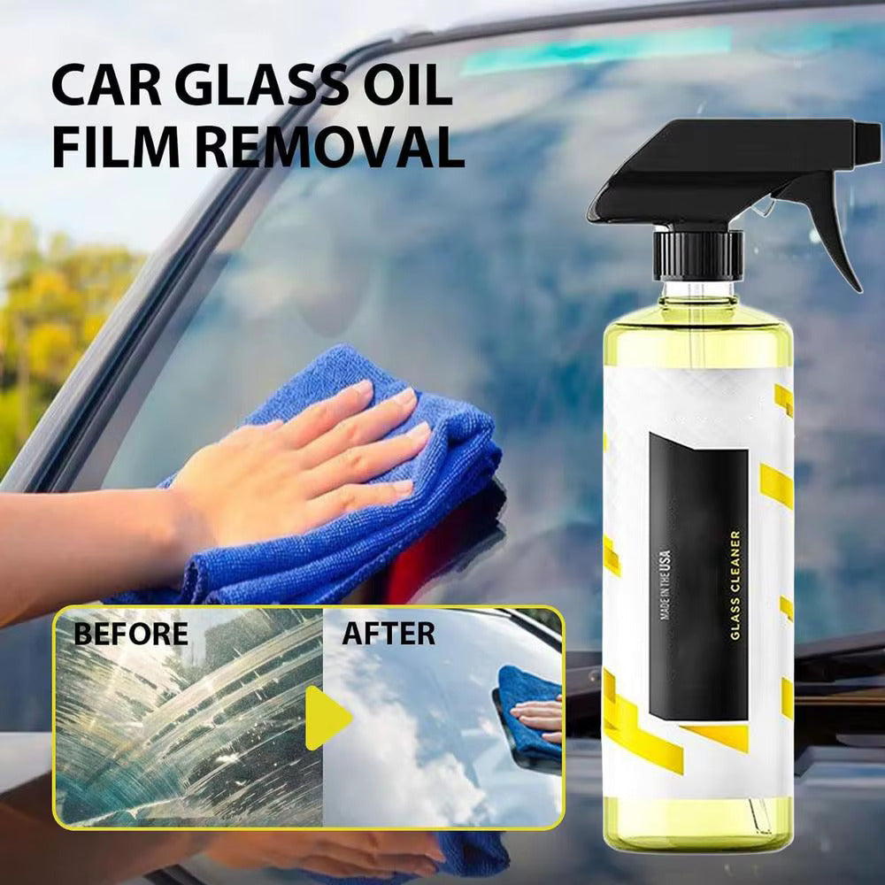 Auto Glass Cleaner – Crystal Clear Shine for Your Drive! 🚘✨ 