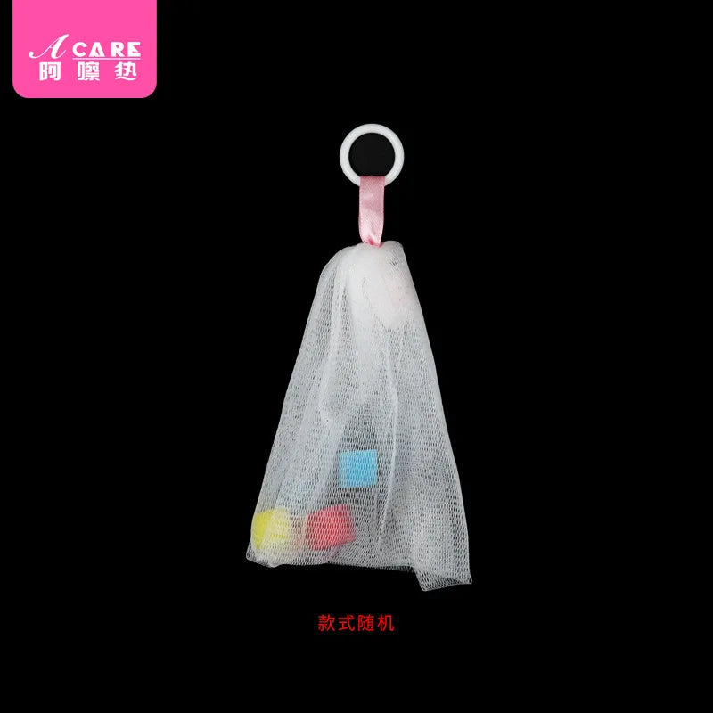 Bubble net A1P49-easy to use bubble net facial cleanser soap bag handmade bath facial special cleansing fragrance