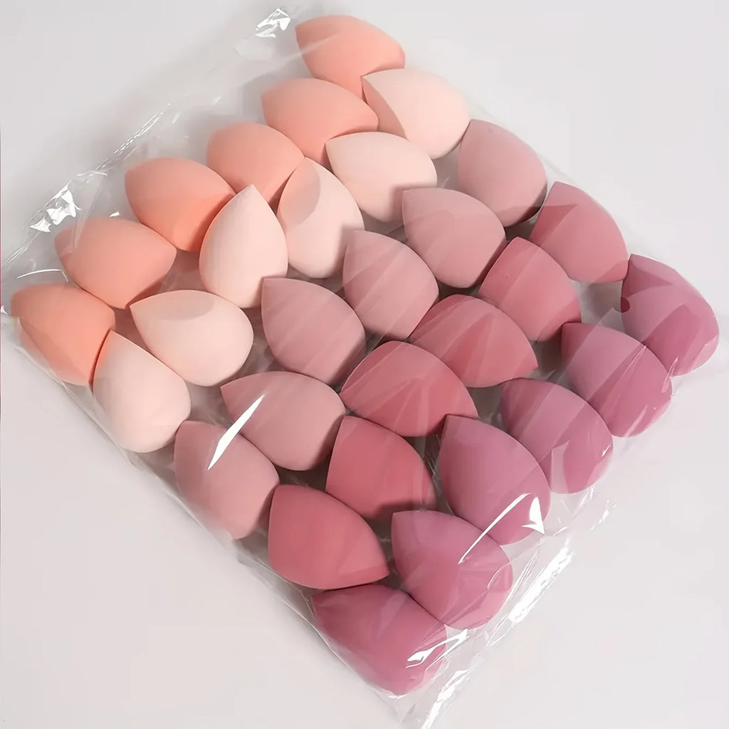 Rainbow Makeup Sponge Set 5-10PCS - Vegan Dual Use Blender for Liquid & Powder | Hypoallergenic Travel Essentials Fragrance-Free
