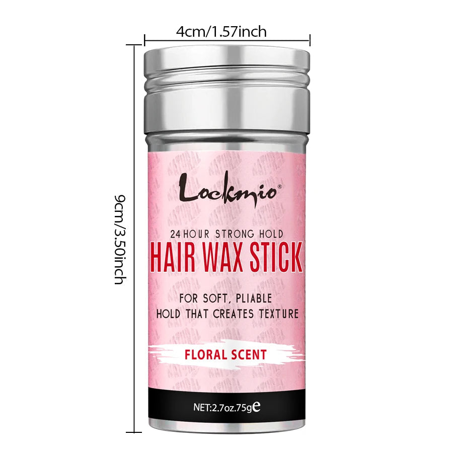 Professional Styling Wax for Women Anti-frizz Pomade Smoothing Broken Back Hair Mud Messy Hairs Control Wax Rod for Natural Wigs dylinoshop