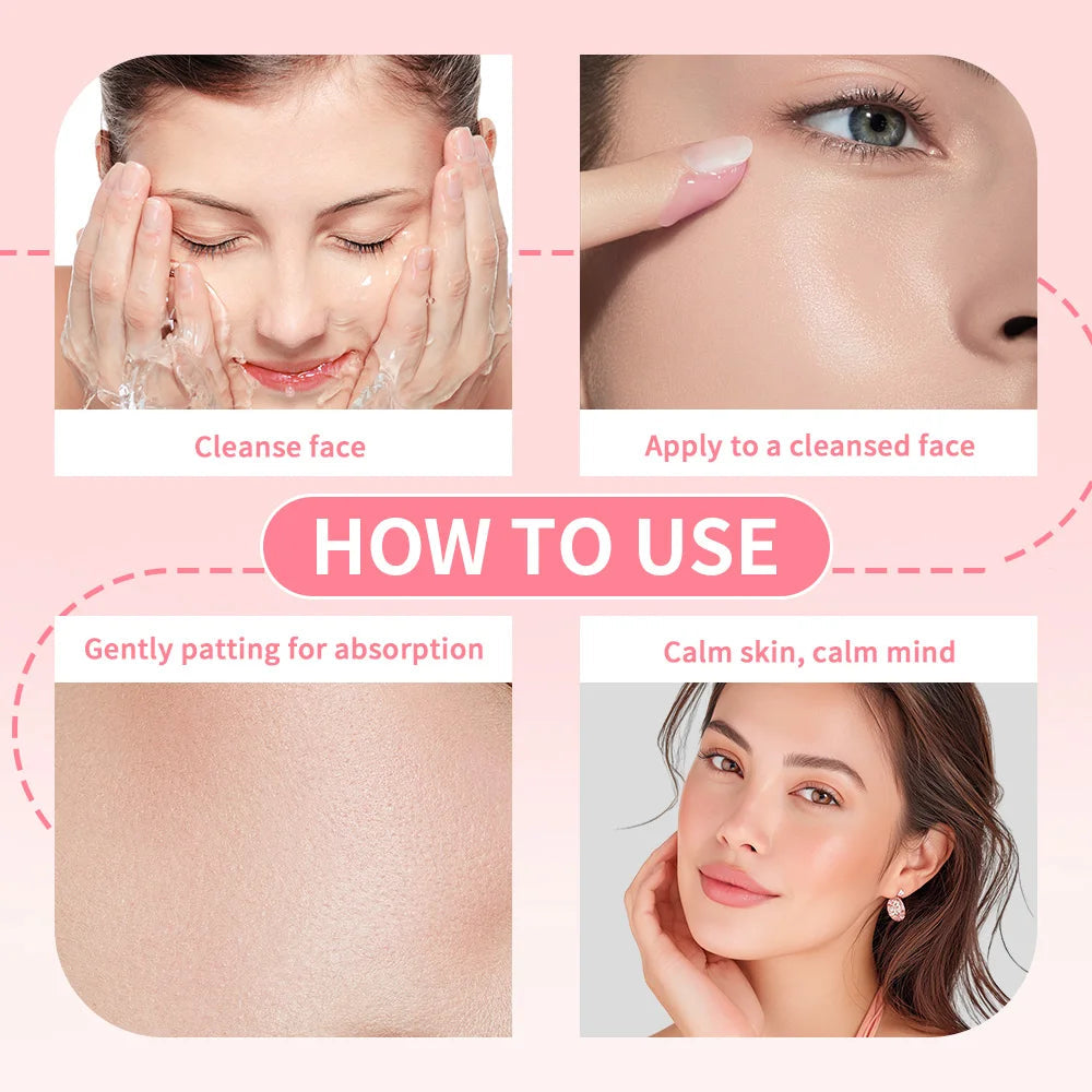 Salmon DNA PDRN Pink Peptide Serum Pink Glow Serum Remove Skin Darkness Hydrating Moisturizing Firming Korean Skincare 