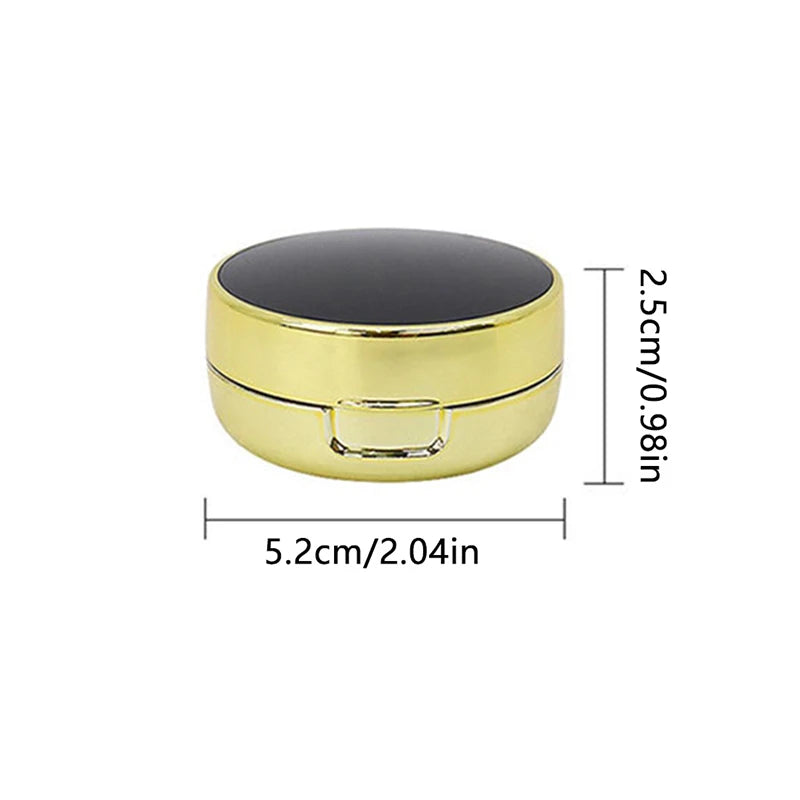 Portable Empty Air Cushion Compact with Powder Sponge and Mirror dylinoshop
